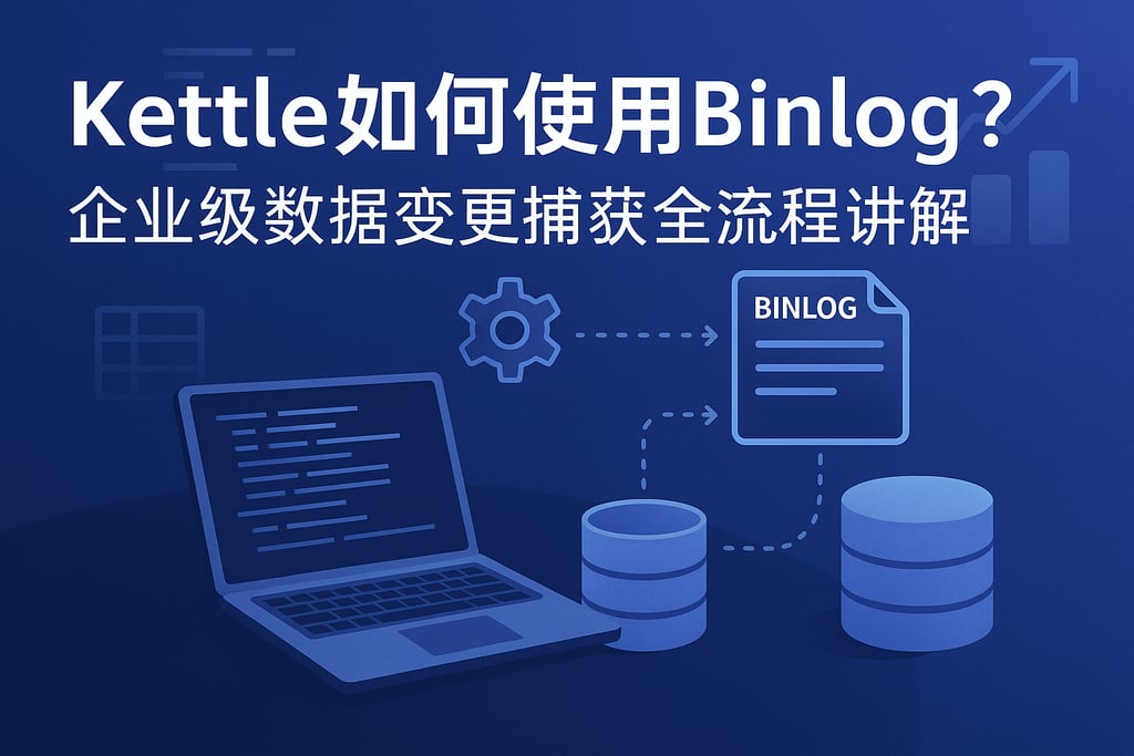 Kettle binglog如何使用？企业级数据变更捕获全流程讲解